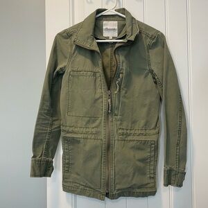 Madewell Olive Green Utility Jacket